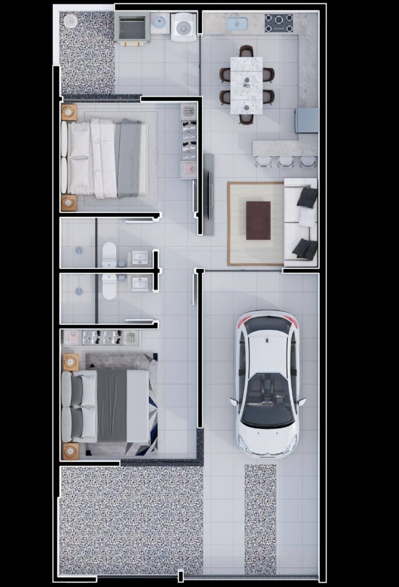 Casa Para Vender com 2 quartos sendo 1 suíte no bairro Itacolomi em Balneário Piçarras