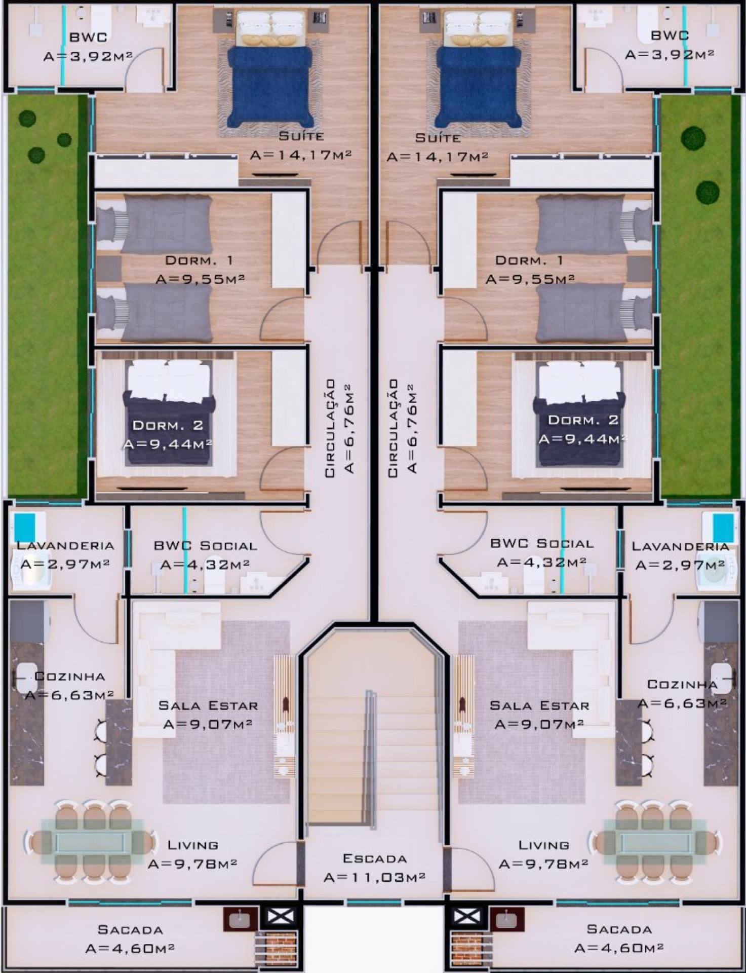 Apartamentos Com 3 Quartos (sendo 1 Suíte) no Itacolomi - Balneário Piçarras