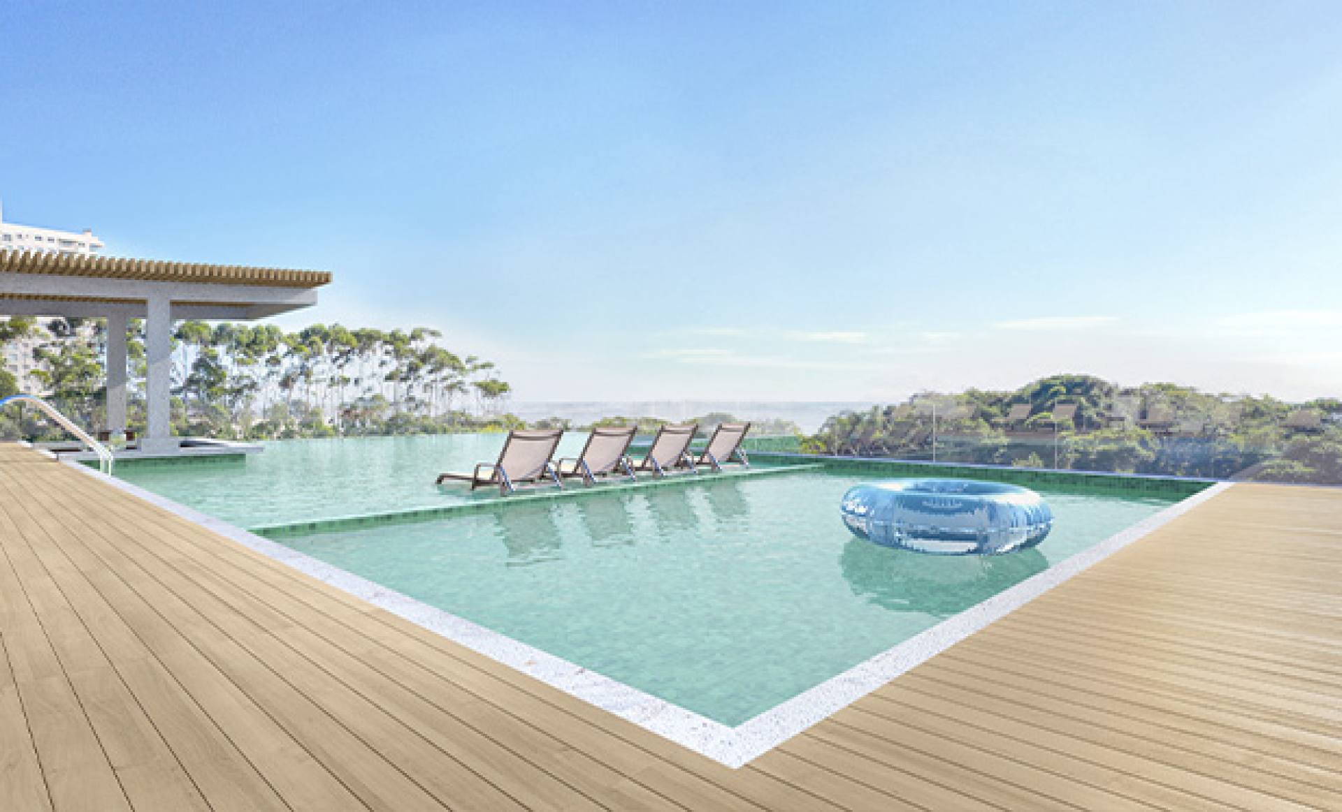 Apartamento com 2 quartos, 1 suíte, no Empreendimento Pantai da Rôgga, em Piçarras