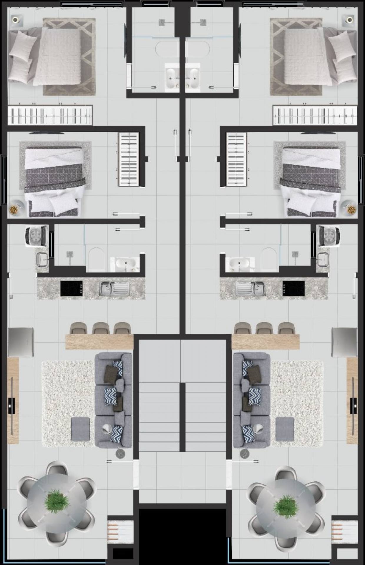 Apartamento Para Vender com 2 Quartos 1 Suíte na Praia de Itajuba em Barra Velha