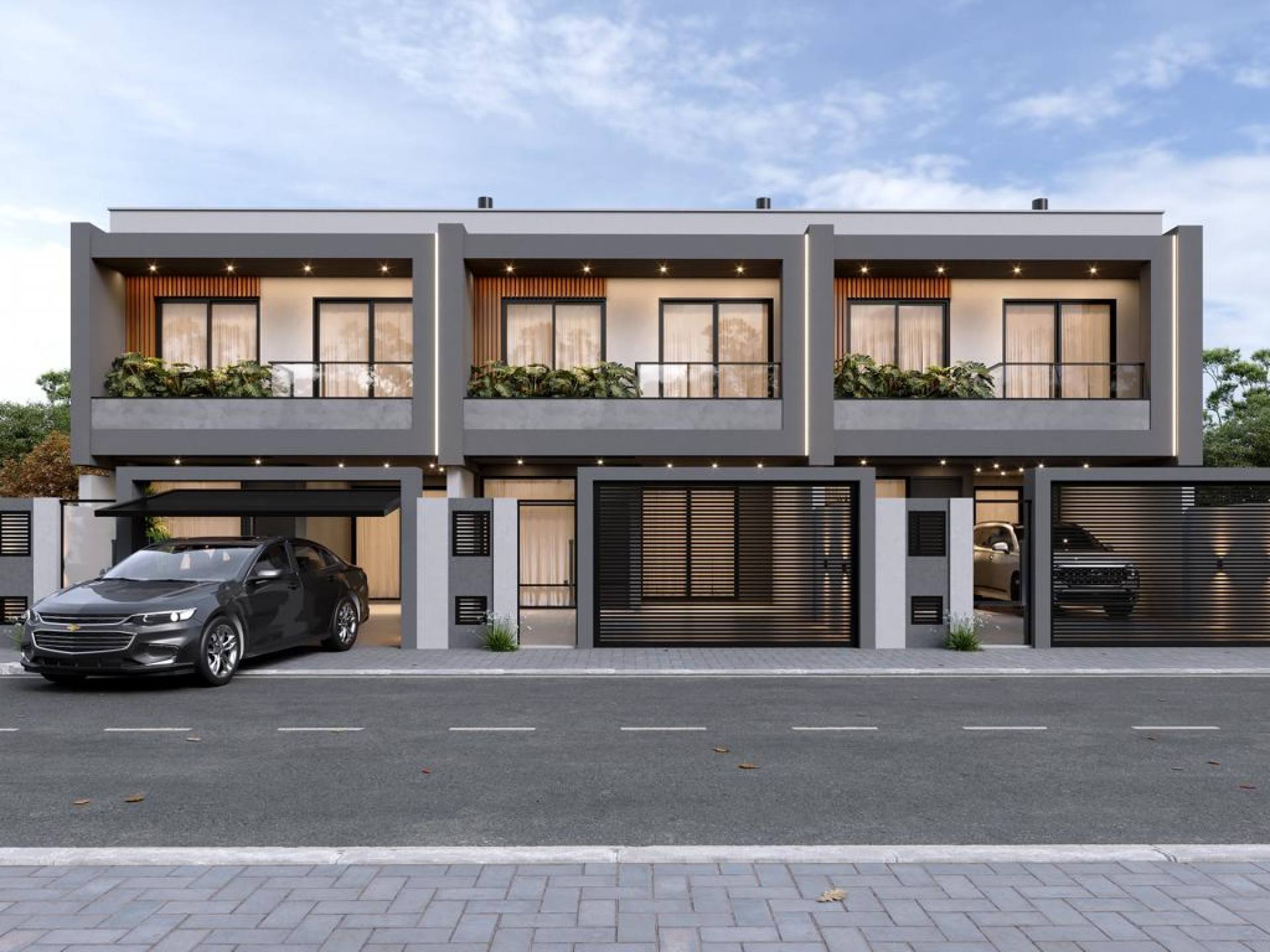 Sobrado Para Vender com 3 Dormitórios sendo 1 suíte no bairro Itacolomi em Balneário Piçarras