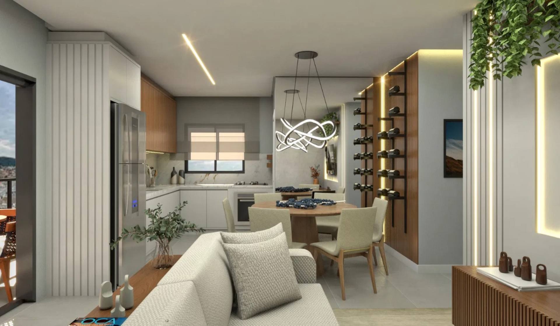 Apartamento Para Vender com  2 suítes no bairro Gravatá em Navegantes
