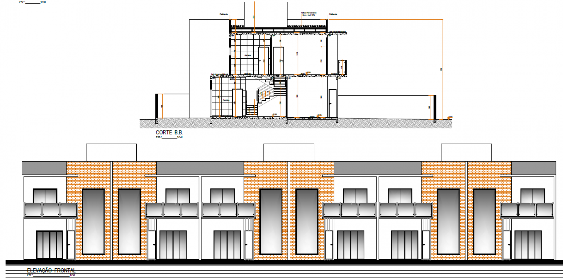 Sobrado Pronto para Morar com 3 quartos 1 suite no Centro em Penha