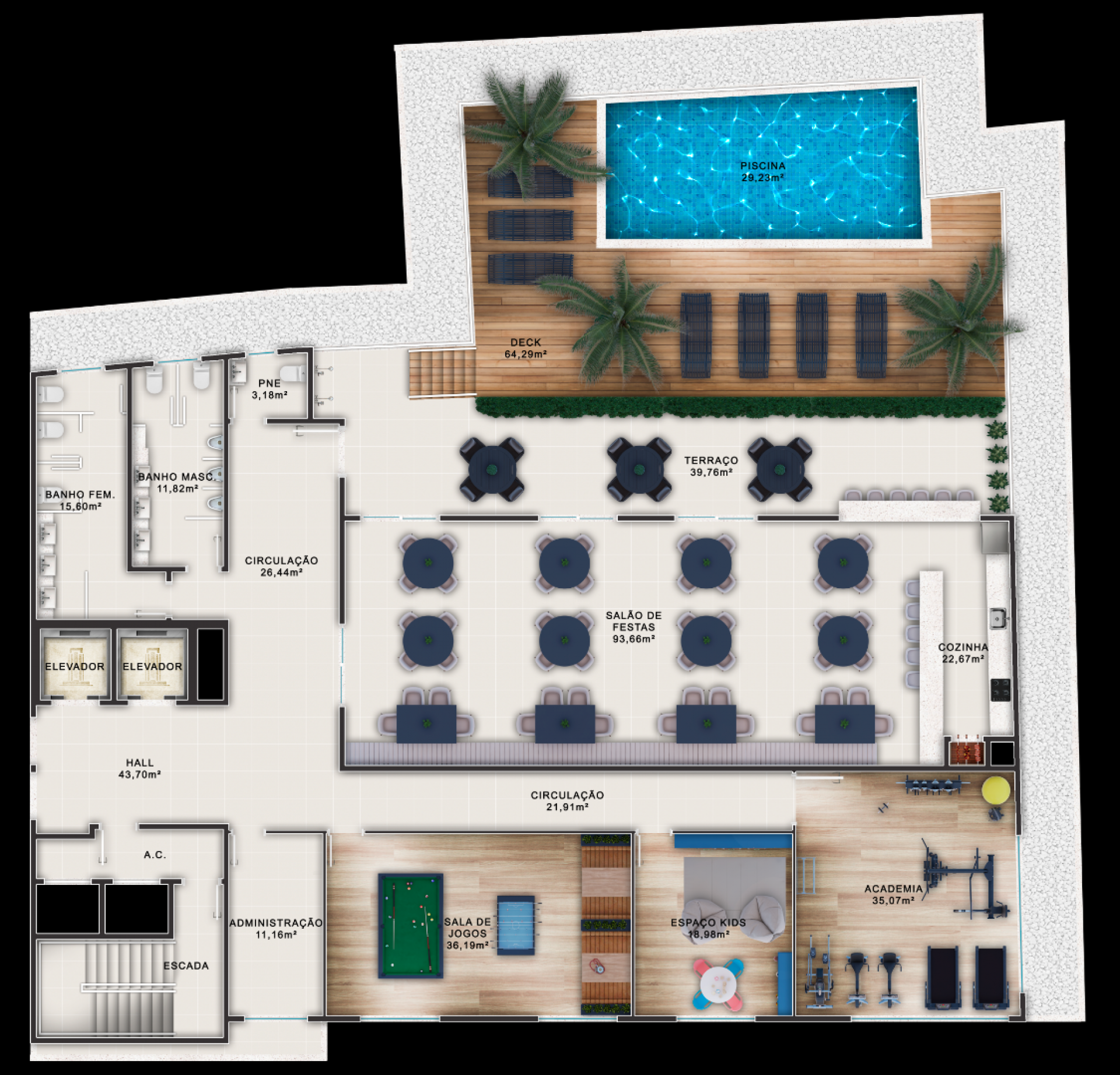 Náutico Residence da Engeoffice, 3 suítes alto padrão em Piçarras