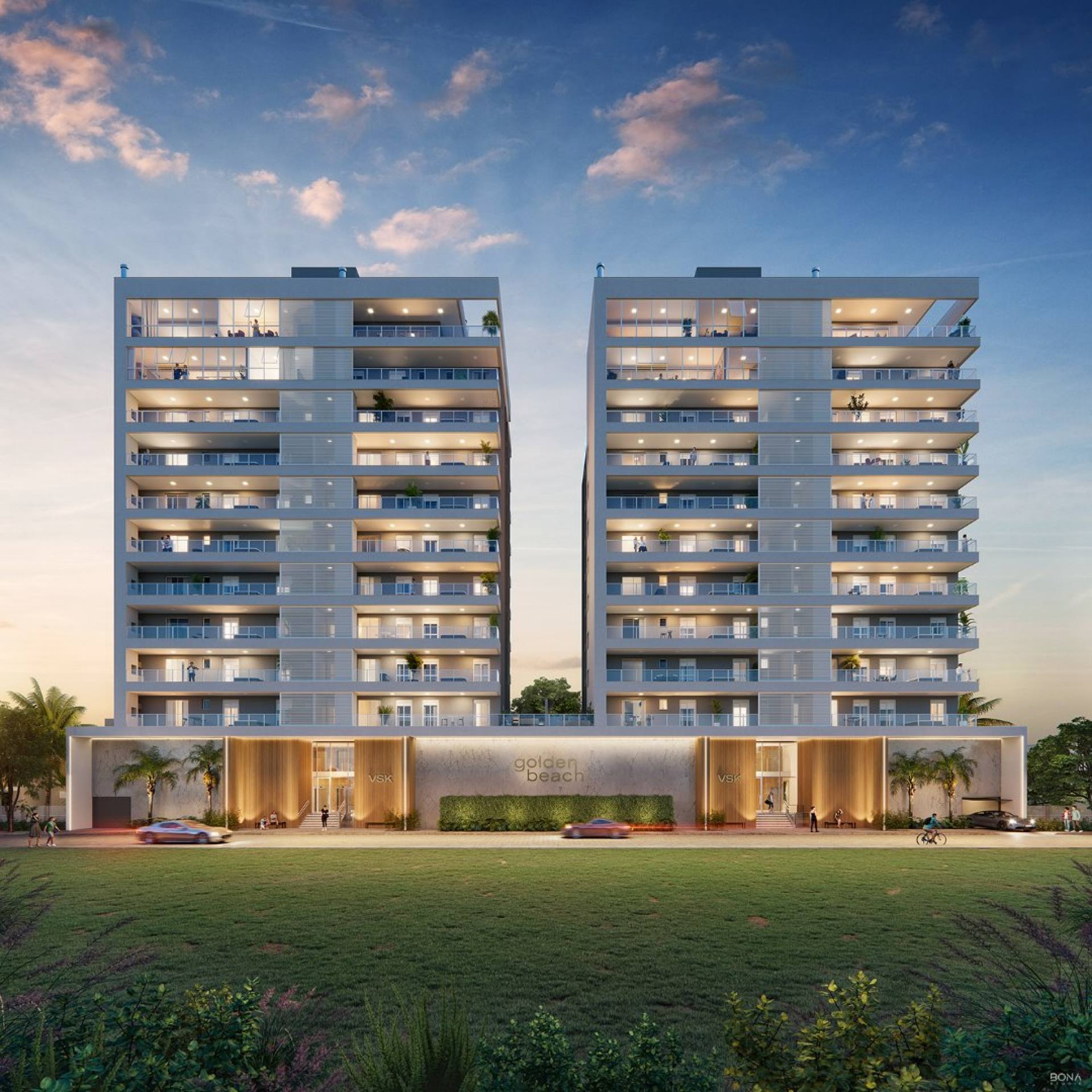Golden Beach Residence VSK - Apartamento de Alto Padrão em Balneário Piçarras