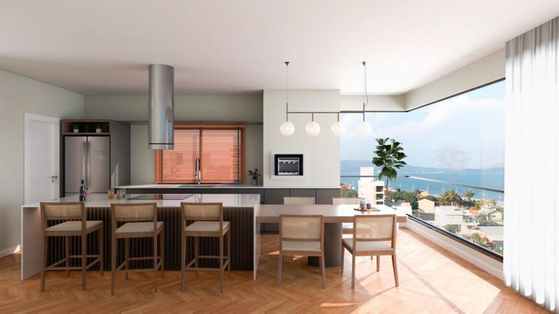 Apartamentos com suíte e 2 vagas de garagem em Piçarras