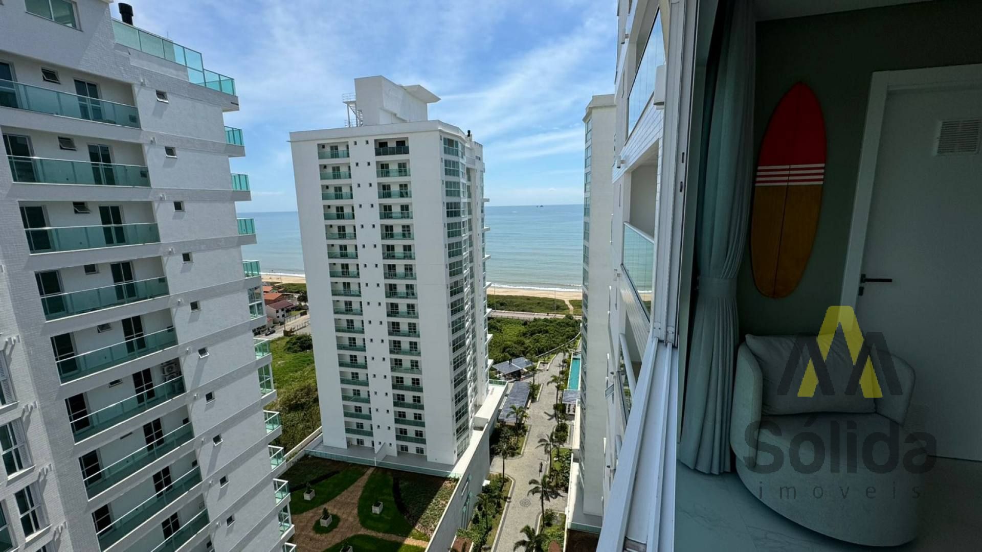 Apartamento Al Mare Beach Front - 1 Suíte Master + 2 dormitórios