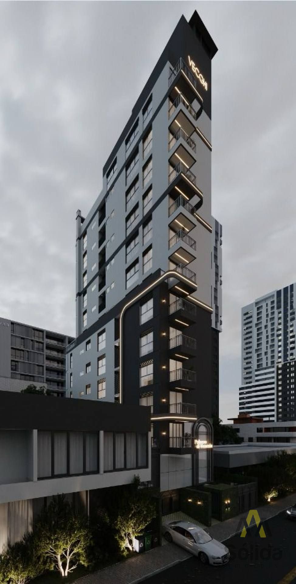 Palazzo Di Venezia com 2 suítes em Balneário Piçarras