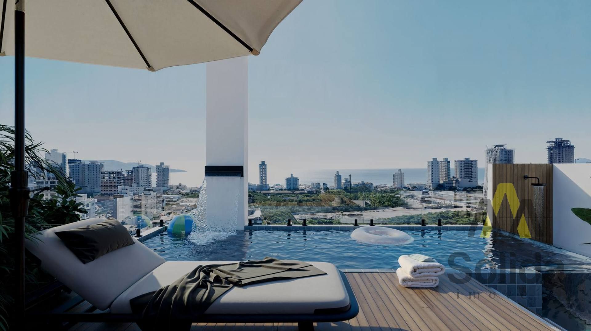 Palazzo Di Venezia com 2 suítes em Balneário Piçarras