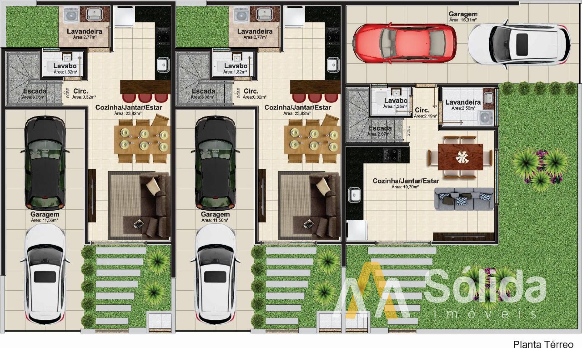Sobrado Para Vender com 2 Quartos mais 1 Suíte no Bairro Itacolomi em Balneário Piçarras