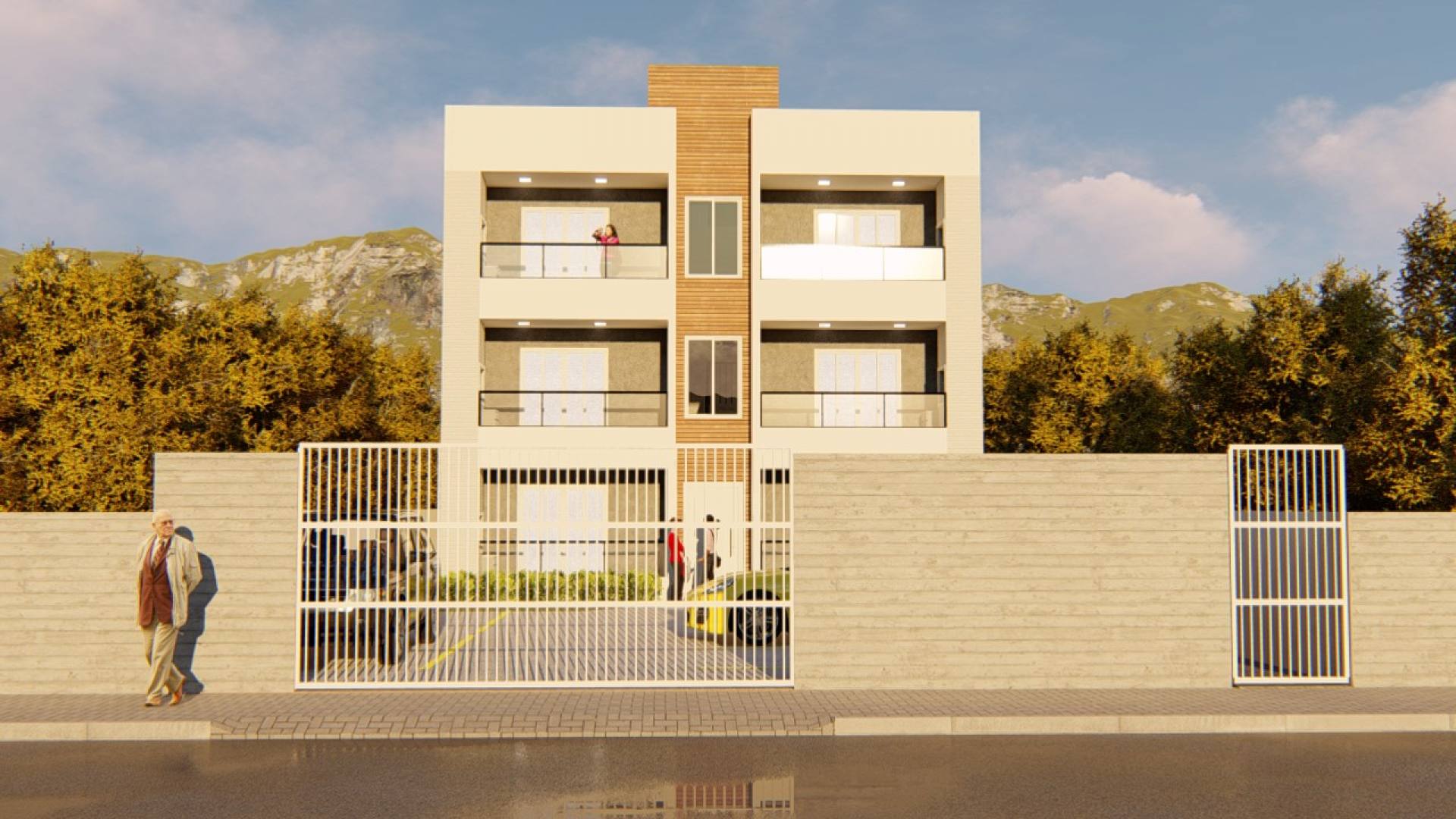 Apartamento Para Vender no Jéssica Paola XVII com 2 quartos 1 suítes no bairro Centro em Penha