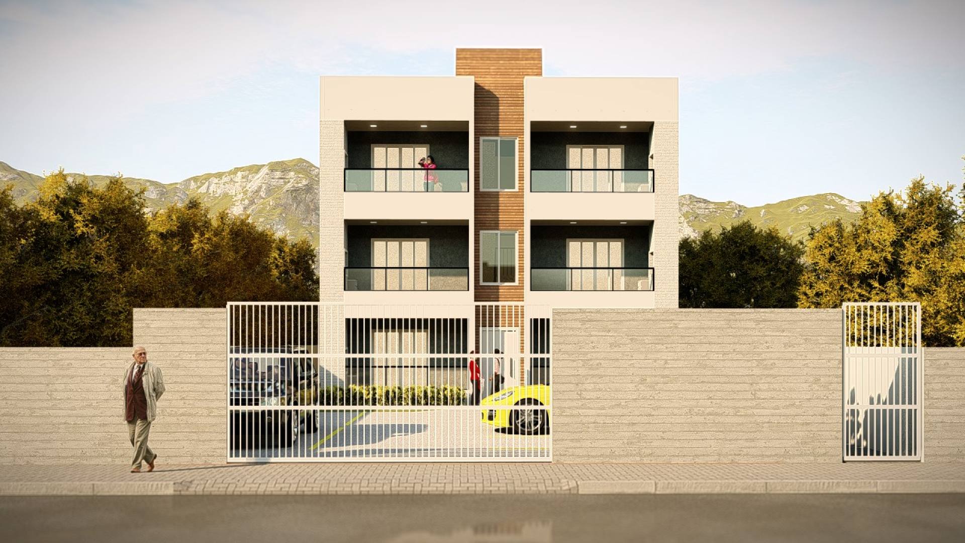 Apartamento Para Vender no Jéssica Paola XVII com 2 quartos 1 suítes no bairro Centro em Penha