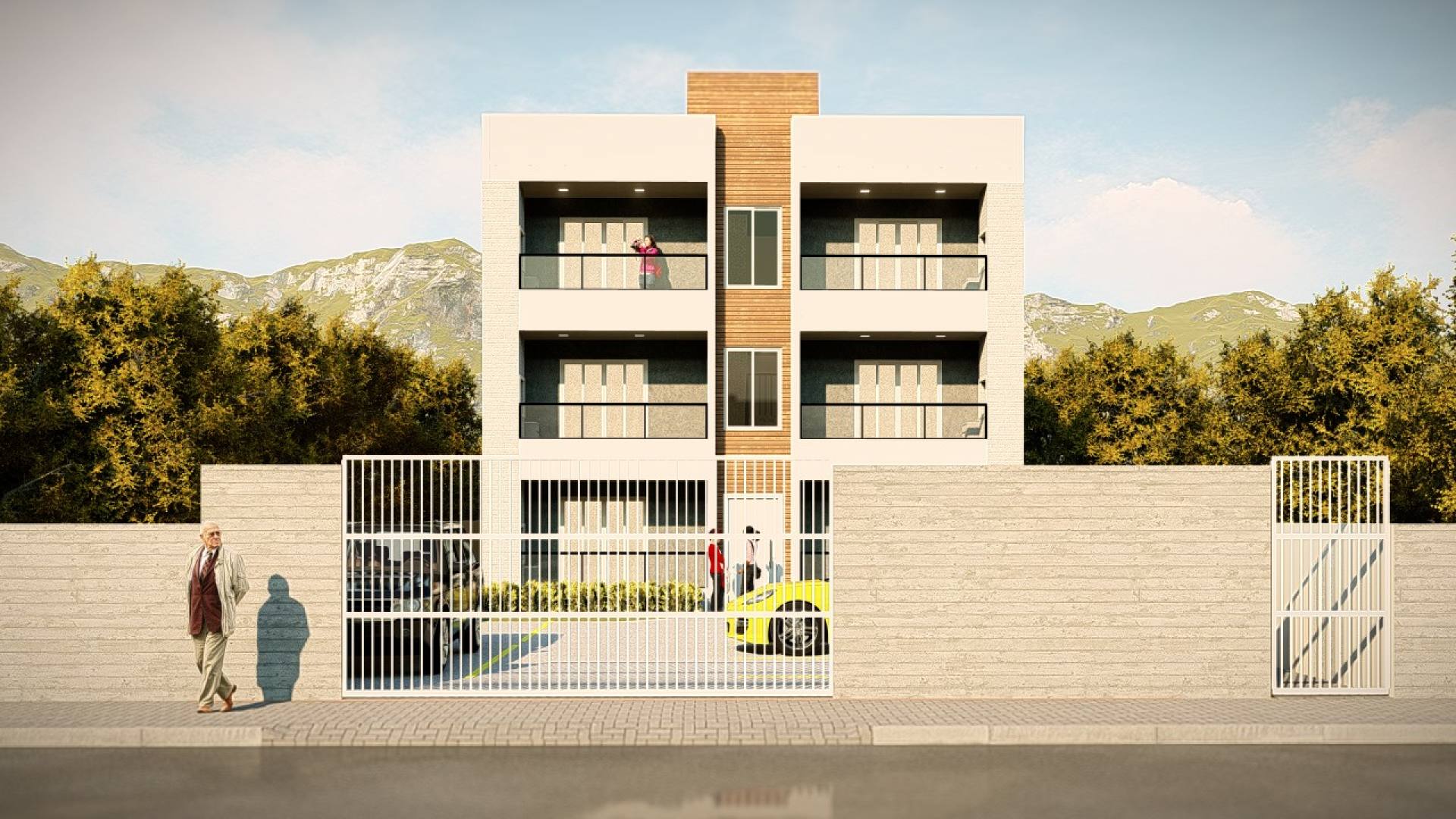 Apartamento Para Vender no Jéssica Paola XVII com 2 quartos 1 suítes no bairro Centro em Penha