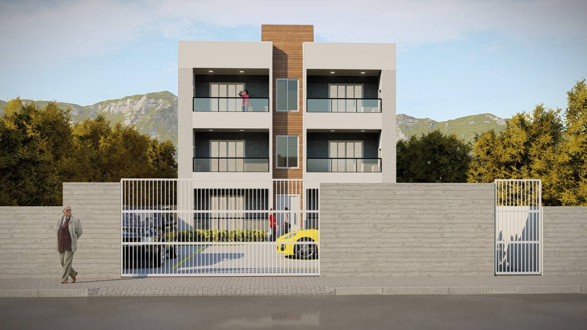 Apartamento Para Vender no Jéssica Paola XVII com 2 quartos 1 suítes no bairro Centro em Penha