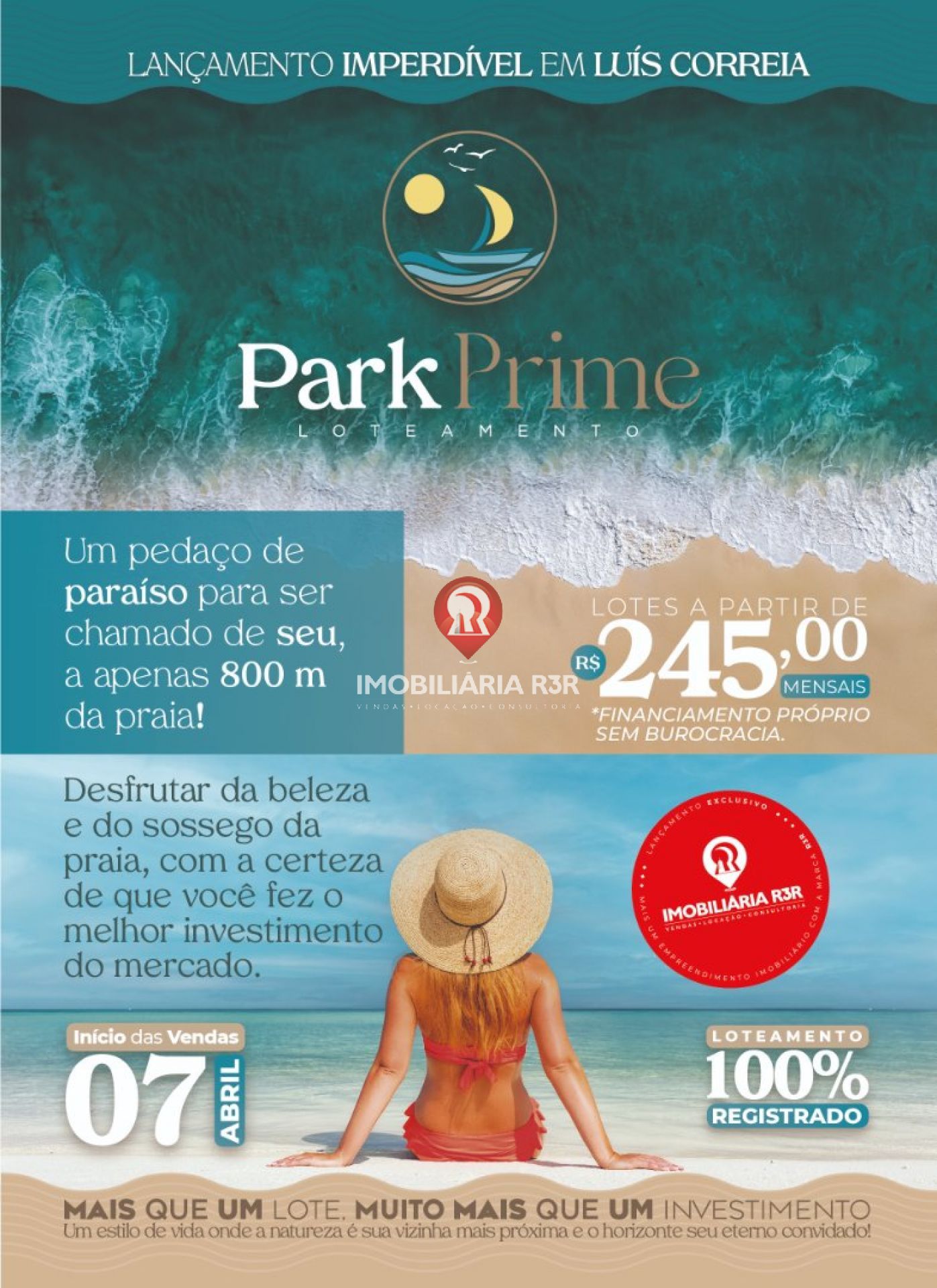 PRÉ LANÇAMENTO PARK PRIME LOTEAMENTOS
