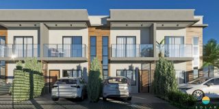 Sobrado com 2 dormitórios sendo 02 suítes, aprox. 50m da Praia do Cascalho e 500m da Praia Grande em Penha-SC. Ref. 301