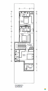 Sobrado de Alto Padrão em Itajuba com 3 suítes, Barra Velha - 178m² a 230m da Praia. Ref. 367
