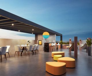 Apartamentos Para Vender com 2 quartos sendo 1 suíte no Centro de Penha - SC. Ref. 377