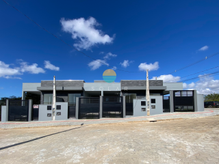 Casas geminadas à venda com 02 dormitórios, sendo 01 suíte no Bairro Nossa Senhora de Fátima, Penha - SC. Ref. 404