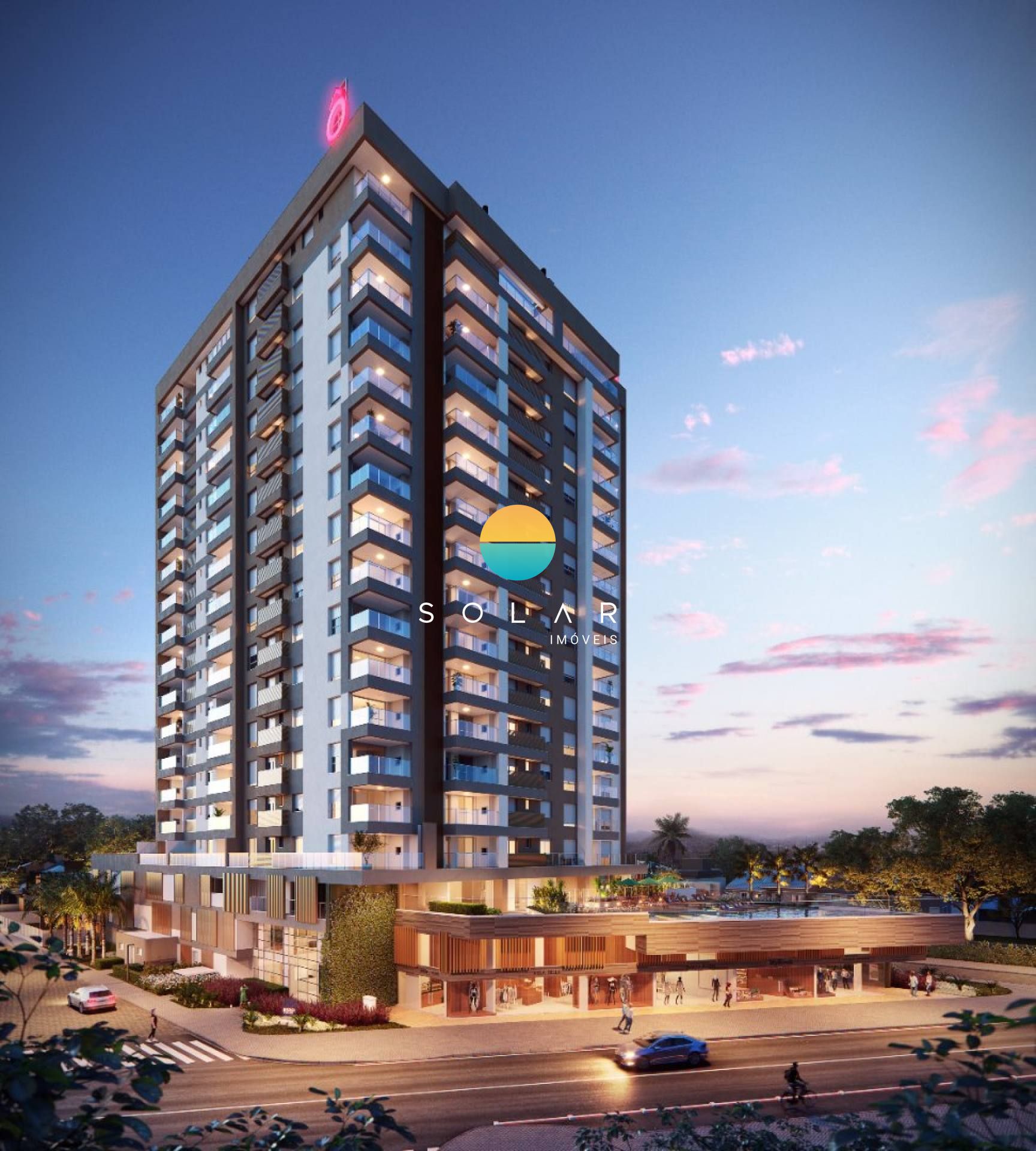 BERSI HOME CLUB - Apartamento com VISTA MAR de 3 dormitórios, sendo 01 suíte à 300m da Praia de Armação - Penha/SC. Ref. 440