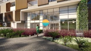 BERSI HOME CLUB - Apartamento com VISTA MAR de 3 dormitórios, sendo 01 suíte à 300m da Praia de Armação - Penha/SC. Ref. 440