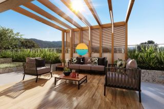 BERSI HOME CLUB - Apartamento com VISTA MAR de 3 dormitórios, sendo 01 suíte à 300m da Praia de Armação - Penha/SC. Ref. 440