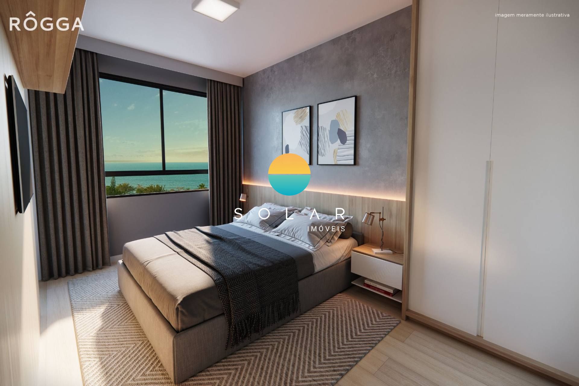 Apartamento com vista para o mar de 03 dormitórios sendo 01 suíte, aprox. 300m da praia de Armação em Penha/SC. Ref. 449