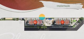 Apartamento com vista para o mar de 03 dormitórios sendo 01 suíte, aprox. 300m da praia de Armação em Penha/SC. Ref. 449