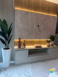 Apartamento Térreo Totalmente Mobiliado com 2 Dormitórios sendo 1 Suíte, em Balneário Piçarras/SC. Ref.468