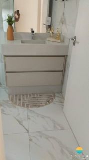Apartamento Térreo Totalmente Mobiliado com 2 Dormitórios sendo 1 Suíte, em Balneário Piçarras/SC. Ref.468