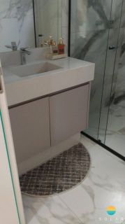 Apartamento Térreo Totalmente Mobiliado com 2 Dormitórios sendo 1 Suíte, em Balneário Piçarras/SC. Ref.468