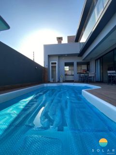 Casa com 4 Suítes Modernas Mobiliada aprox. 70m na Praia do Cascalho, com maravilhoso pôr do sol em Penha / SC. Ref. 469