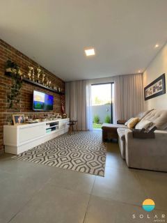 Casa com 4 Suítes Modernas Mobiliada aprox. 70m na Praia do Cascalho, com maravilhoso pôr do sol em Penha / SC. Ref. 469