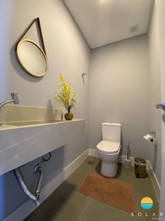 Casa com 4 Suítes Modernas Mobiliada aprox. 70m na Praia do Cascalho, com maravilhoso pôr do sol em Penha / SC. Ref. 469