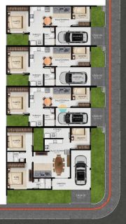 Geminados Para Vender com 2 quartos no bairro Praia da Armação Itaporocoy, Penha /SC. Ref. 491