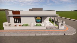 Geminado de esquina com 93m² com varanda 3 Dormitórios na Armação em Penha / SC. Ref. 492