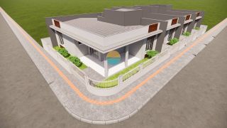 Geminado de esquina com 93m² com varanda 3 Dormitórios na Armação em Penha / SC. Ref. 492