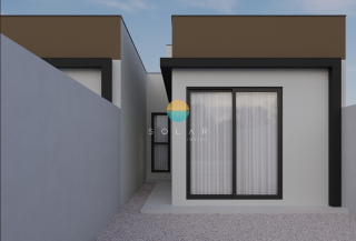 Geminados com 50m², 2 Dormitórios (1 Suíte), no bairro Nossa Senhora de Fátima, Penha/SC. Ref.494