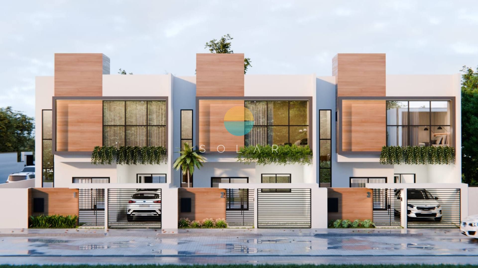 Sobrados Imponentes, Acabamento de Alto Padrão e Localização Estratégica, no bairro Centro em Penha/SC. Ref.496