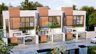 Sobrados Imponentes, Acabamento de Alto Padrão e Localização Estratégica, no bairro Centro em Penha/SC. Ref.496