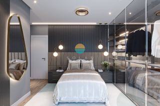 Terreno de 256,45m² com projeto aprovado, aprox. 440m da Praia do Quilombo em Penha/SC. Ref. 501