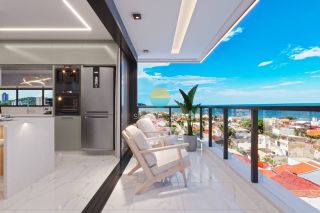 Terreno de 256,45m² com projeto aprovado, aprox. 440m da Praia do Quilombo em Penha/SC. Ref. 501