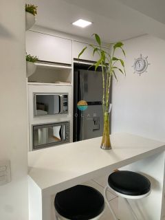 Apartamento à venda no Velutti Home Club com 2 Dormitórios, Mobiliado, em Penha / SC. Ref.503