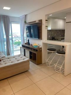 Apartamento à venda no Velutti Home Club com 2 Dormitórios, Mobiliado, em Penha / SC. Ref.503