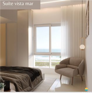 Apartamentos com VISTA MAR aprox. 100m da praia do Tabuleiro em Barra Velha. Ref. 122