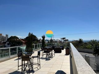 Apartamento de FRENTE PARA O MAR, 4 dormitórios e 2 garagens. Aprox. 50m da Praia de Armação em Penha/SC. Ref. 234