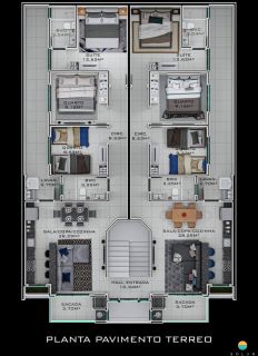Investimento em uma área de grande potencial de valorização. Apartamentos de aprox. 800m da Praia de Bal de Piçarras. Ref. 265