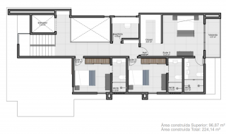 Casa, em construção, à venda no Condomínio Terras Alphaville
