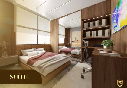 Apartamento à venda com 2 quartos, sendo 1 suíte no bairro Mirante em Campina Grande