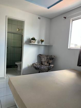 Flat mobilado para locação com 1 quarto, sendo 1 suíte no bairro Conceição em Campina Grande